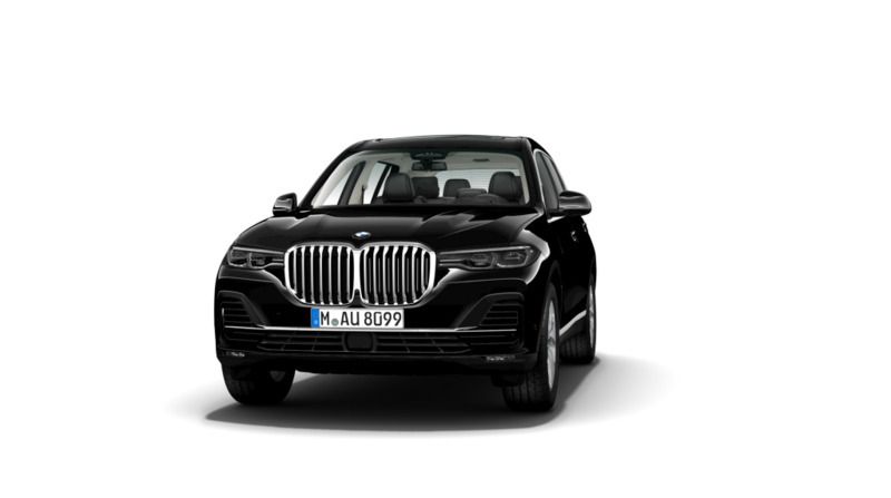 Schwarz Gebraucht 2021 BMW X7 Efficient Dynamics SUV | 61.949 € (Superpreis) - Bild 1/4