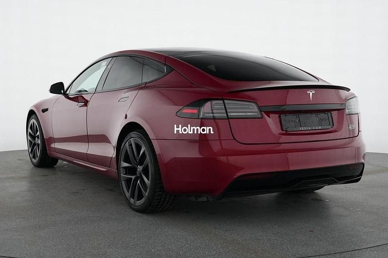 Gebraucht Tesla Model S Plaid 622 kW (847 PS) 2022 Rot Kleinwagen