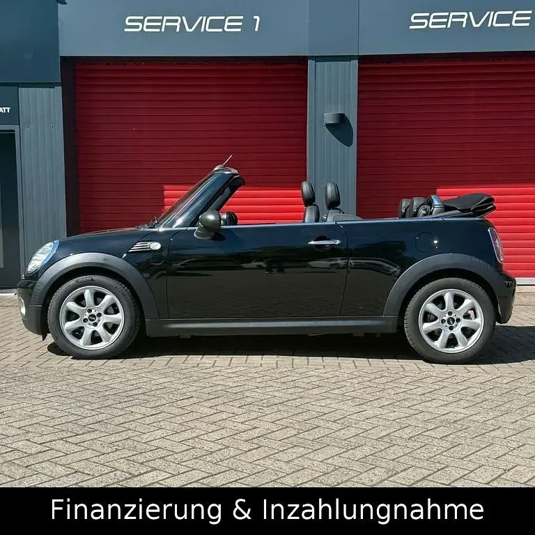 Gebraucht Mini One Cabriolet Pepper 98 PS (72 kW) 2010 Schwarz Cabrio