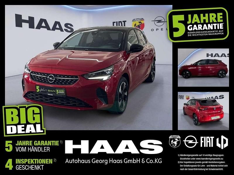 Gebraucht Opel Corsa-e Elegance 100 kW (136 PS) 2022 Chili rot/kardio rot Kleinwagen