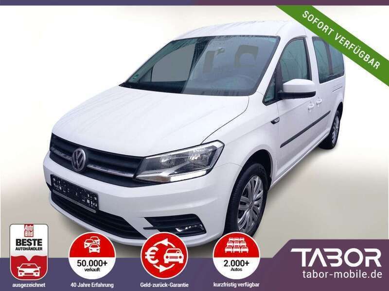 Weiss Gebraucht 2021 VW Caddy Maxi S Van / Kleinbus | 27.988 € - Bild 1/4