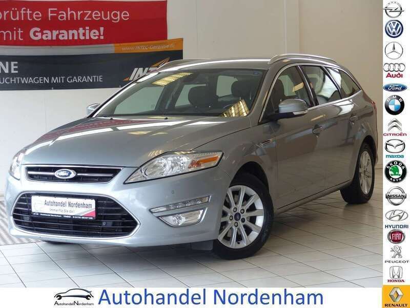 Hypersilber Gebraucht 2013 Ford Mondeo Titanium Kombi | 8.490 € (Teuer) - Bild 1/4
