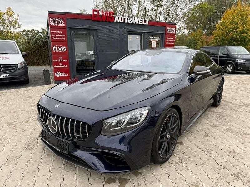 Blau Gebraucht 2019 Mercedes S63 AMG AMG Coupé | 80.900 € (Superpreis) - Bild 1/4