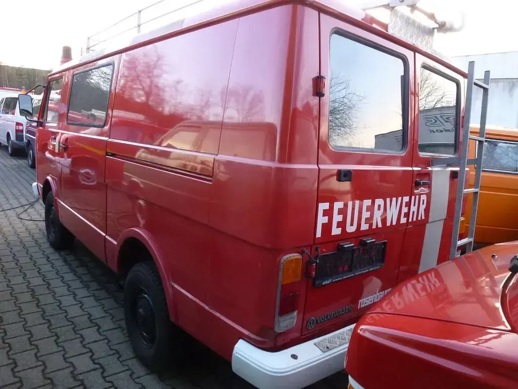 Gebraucht VW LT 90 PS (66 kW) 1988 Rot Van / Kleinbus