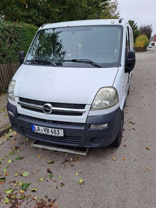 Weiß Gebraucht 2009 Opel Movano Van | 13.500 € - Bild 1/4