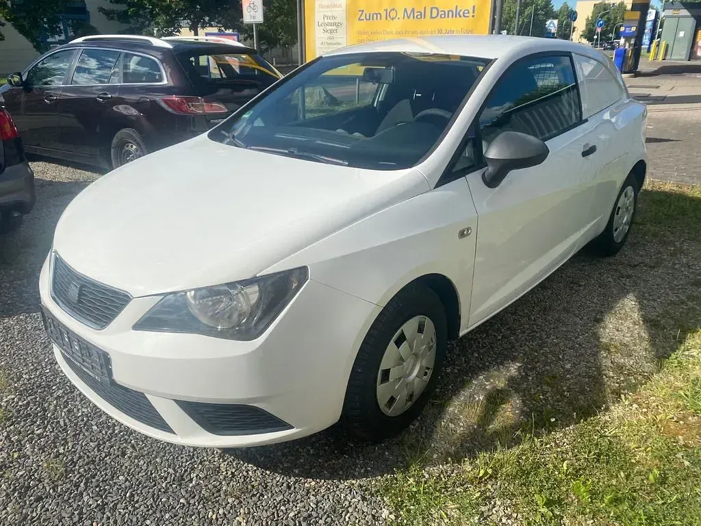 Gebraucht Seat Ibiza 75 PS (55 kW) 2012 Weiß Van / Kleinbus