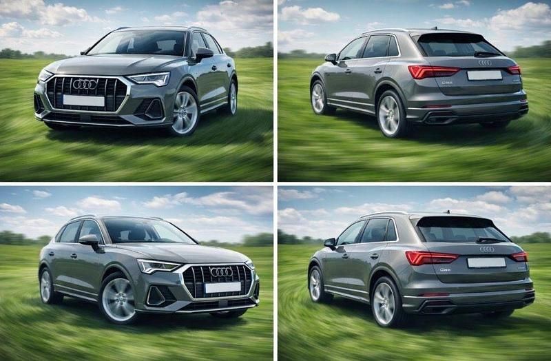 Grau Gebraucht 2022 Audi Q3 S-Line SUV | 32.000 € (Superpreis) - Bild 1/4