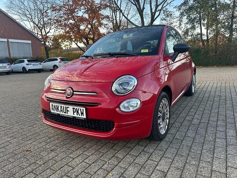 Rot Gebraucht 2023 Fiat 500 Basis Cabrio | 10.999 € (Superpreis) - Bild 1/4