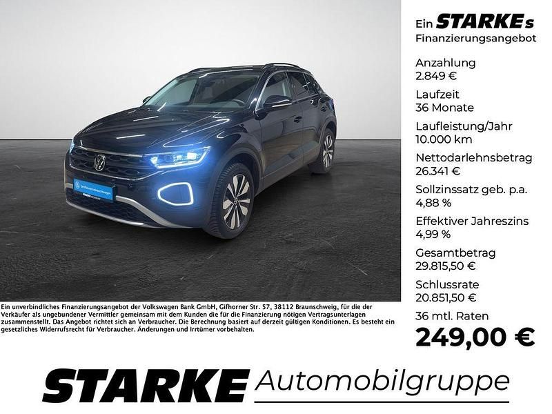 Silber Gebraucht 2025 VW T-Roc Goal SUV | 29.190 € (Guter Preis) - Bild 1/4