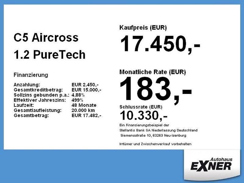 Gebraucht Citroën C5 Aircross Feel 131 PS (96 kW) 2023 Weiß SUV