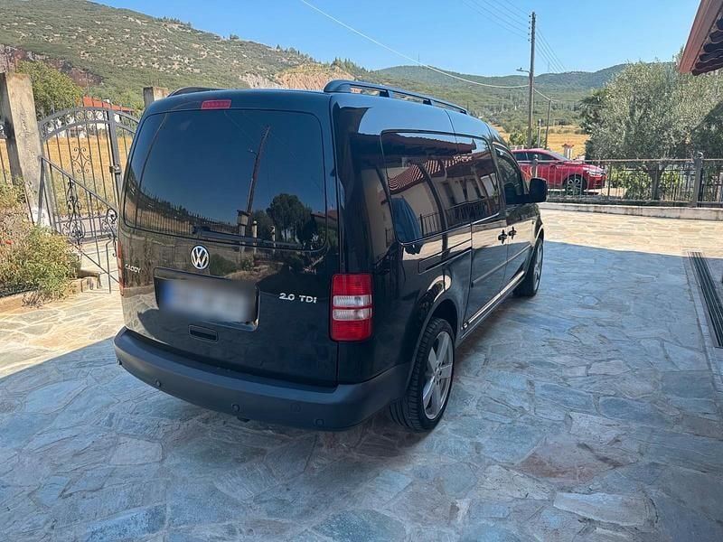 Schwarz Gebraucht 2012 VW Caddy Maxi Van / Kleinbus | 13.800 € - Bild 1/4
