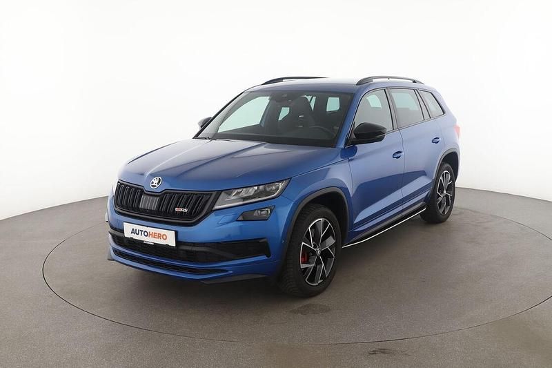Blau Gebraucht 2020 Skoda Kodiaq RS SUV | 31.380 € (Etwas zu teuer) - Bild 1/3