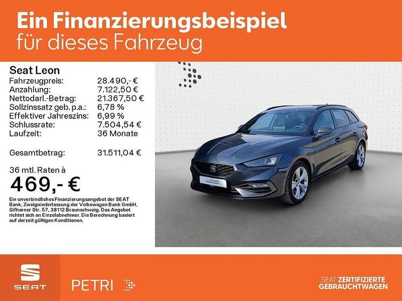 Gebraucht Seat Leon FR-Line 150 PS (110 kW) 2025 Magnetic grau metallic Kombi