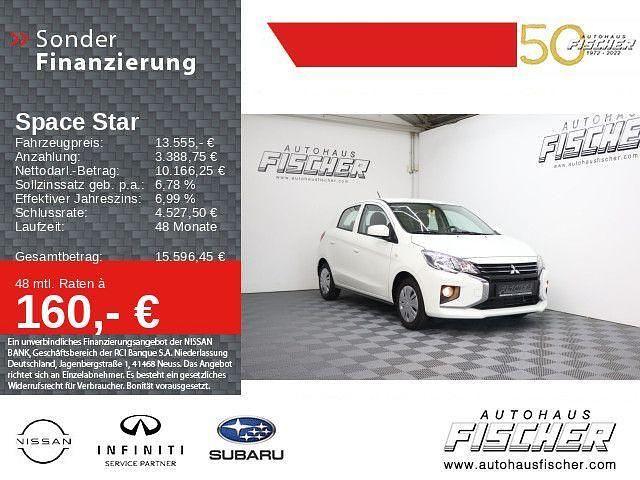 Weiß Gebraucht 2024 Mitsubishi Space Star Select Limousine | 13.555 € (Fairer Preis) - Bild 1/4