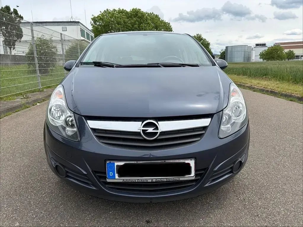 Używany Opel Corsa Edition 87 KM (63 kW) 2010 Niebieski Hatchback
