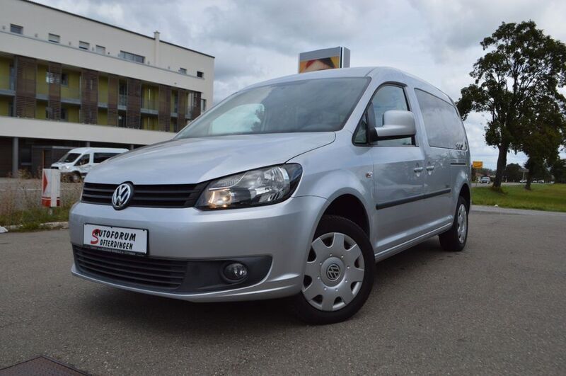 Silber Gebraucht 2011 VW Caddy Maxi Van / Kleinbus | 9.599 € (Fairer Preis) - Bild 1/4