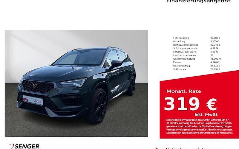 Second-hand Cupra Ateca 300 CP (220 kW) 2024 Verde SUV