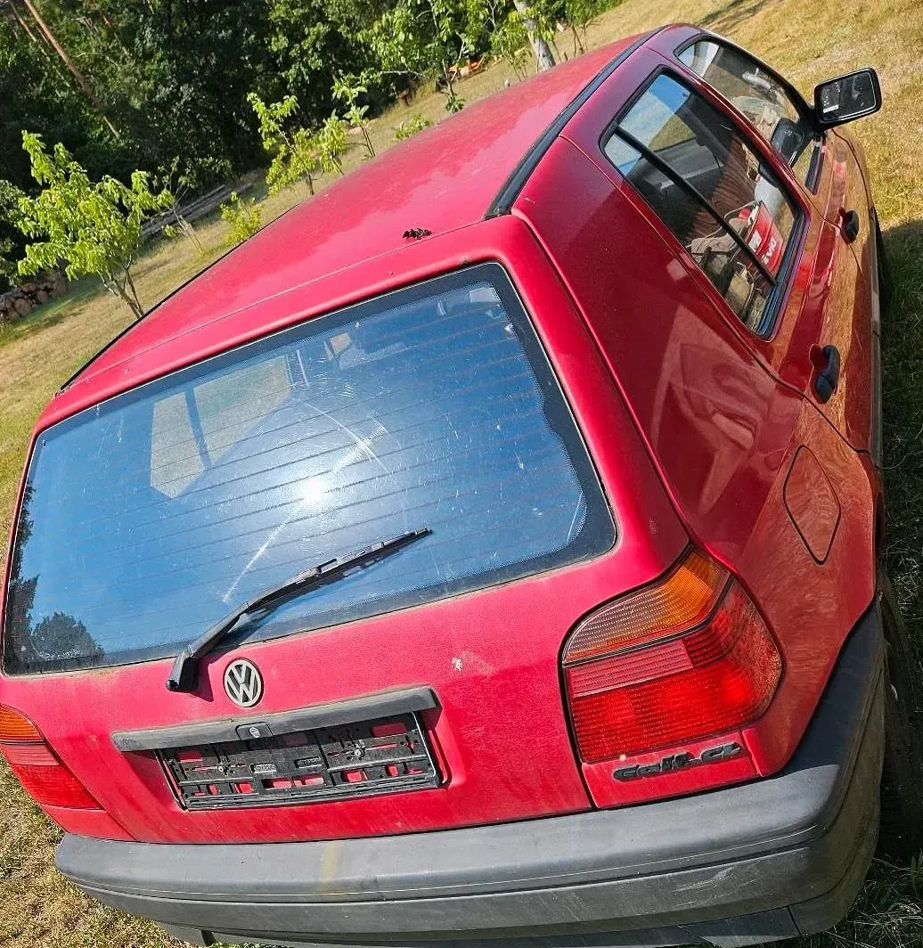 Gebraucht VW Golf III 60 PS (44 kW) 1992 Rot Kleinwagen