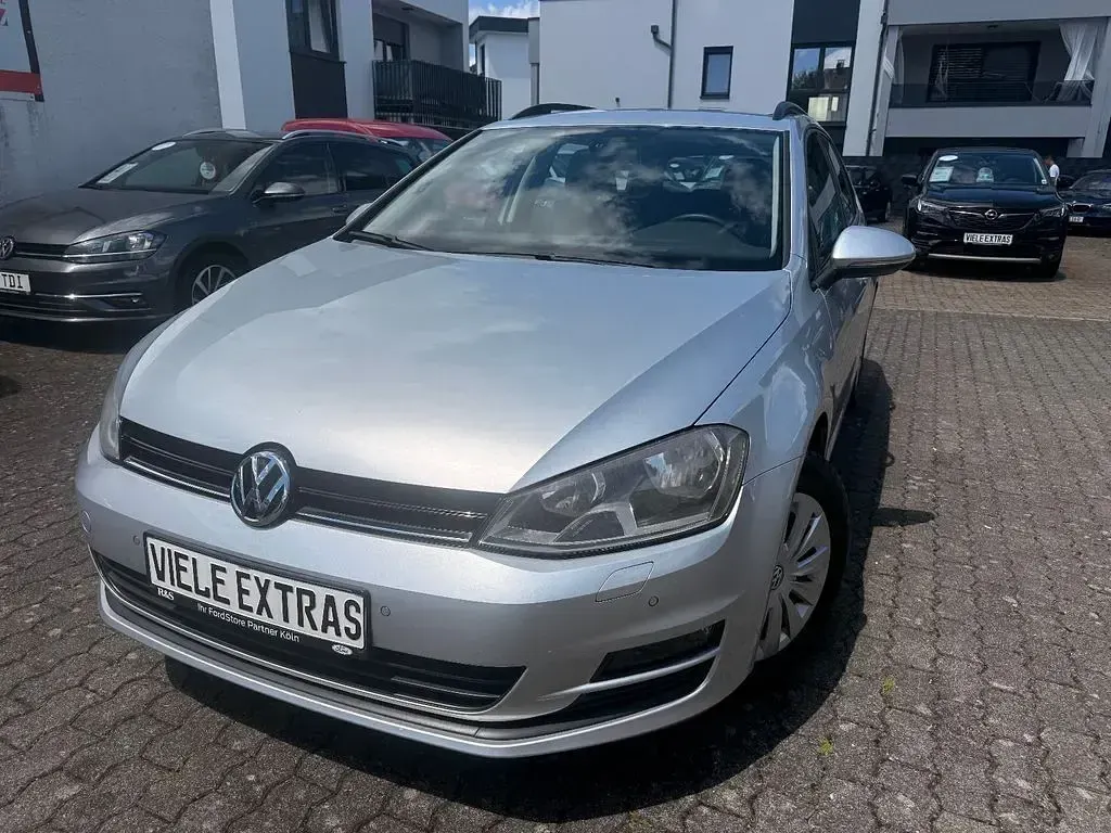 Gebraucht VW Golf VII Trendline 105 PS (77 kW) 2013 Silber Kombi