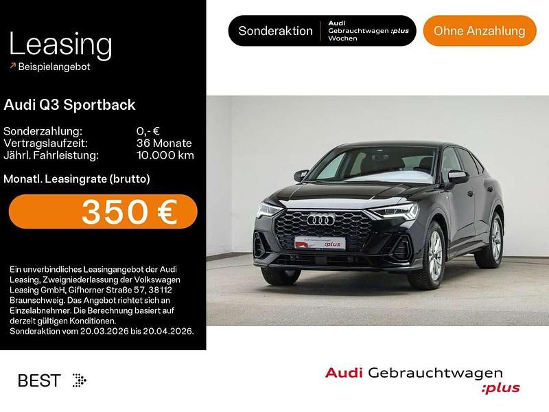 Gebraucht Audi Q3 S-Line 150 PS (110 kW) 2025 Mythosschwarz metallic SUV