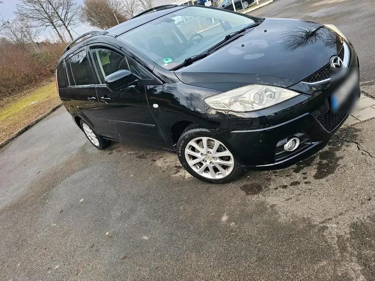 Gebraucht Mazda 5 116 PS (85 kW) 2008 Schwarz Van / Kleinbus