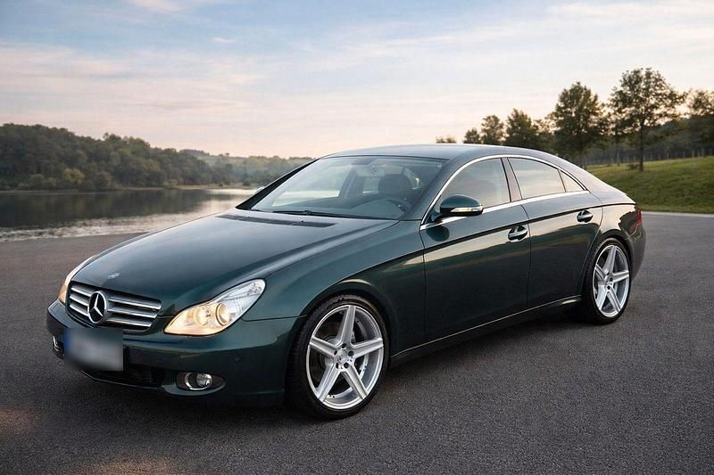 Gebraucht Mercedes CLS320 224 PS (164 kW) 2006 Grün Coupé