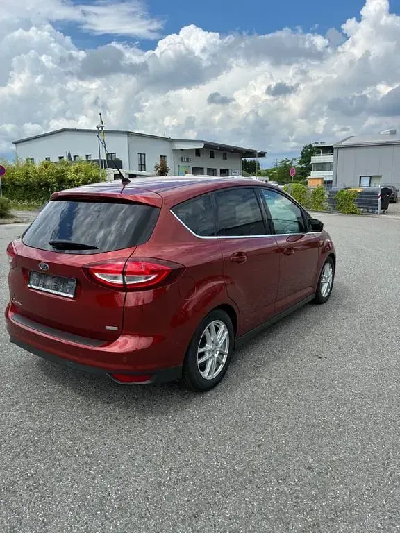 Gebraucht Ford C-MAX Trend 150 PS (110 kW) 2017 Rot Van / Kleinbus