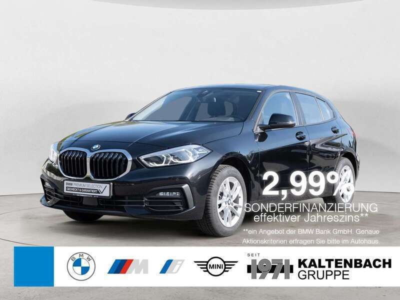 Schwarz Gebraucht 2024 BMW 118 Advantage Kleinwagen | 24.890 € (Guter Preis) - Bild 1/3