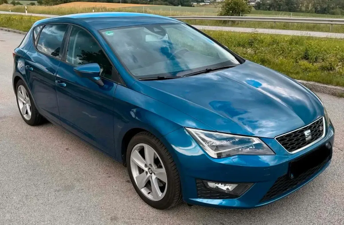 Gebraucht Seat Leon FR 140 PS (102 kW) 2013 Blau Kleinwagen