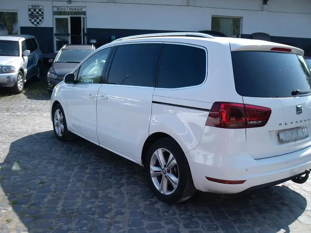 Gebraucht Seat Alhambra Style Plus 184 PS (135 kW) 2016 Weiß Van / Kleinbus