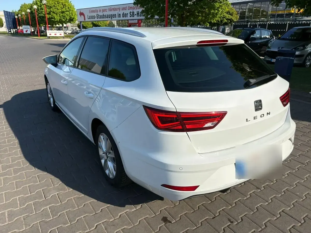 Gebraucht Seat Leon ST Style 116 PS (85 kW) 2019 Weiß Kombi