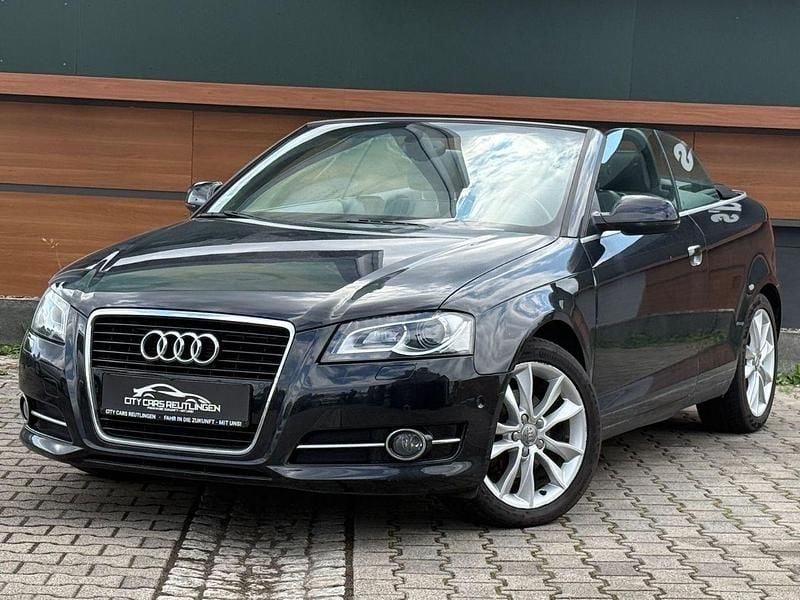 Schwarz Gebraucht 2011 Audi A3 Cabriolet Ambition Cabrio | 11.480 € (Fairer Preis) - Bild 1/3