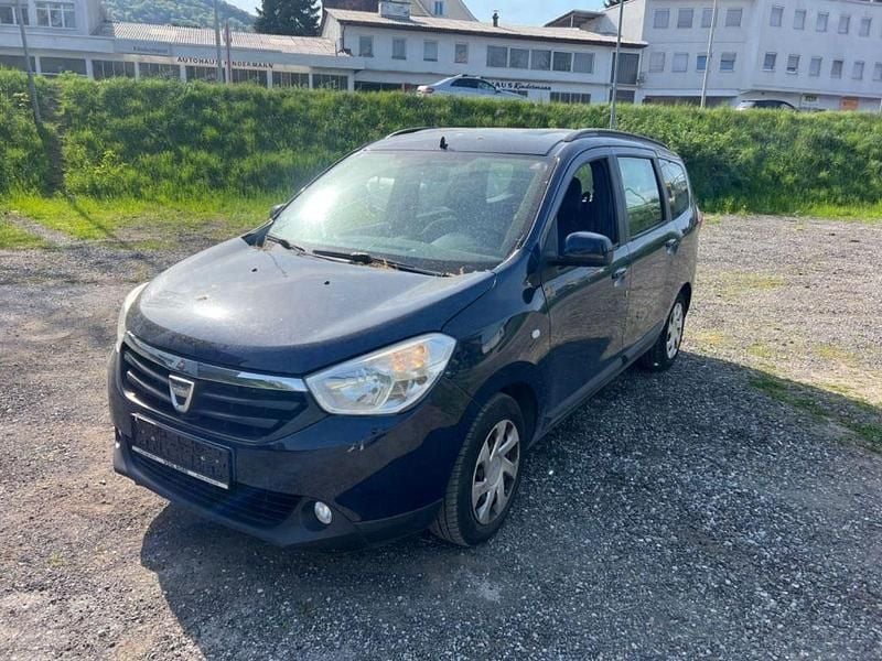 Blau Gebraucht 2013 Dacia Lodgy Lauréate Van / Kleinbus | 3.500 € (Guter Preis) - Bild 1/4