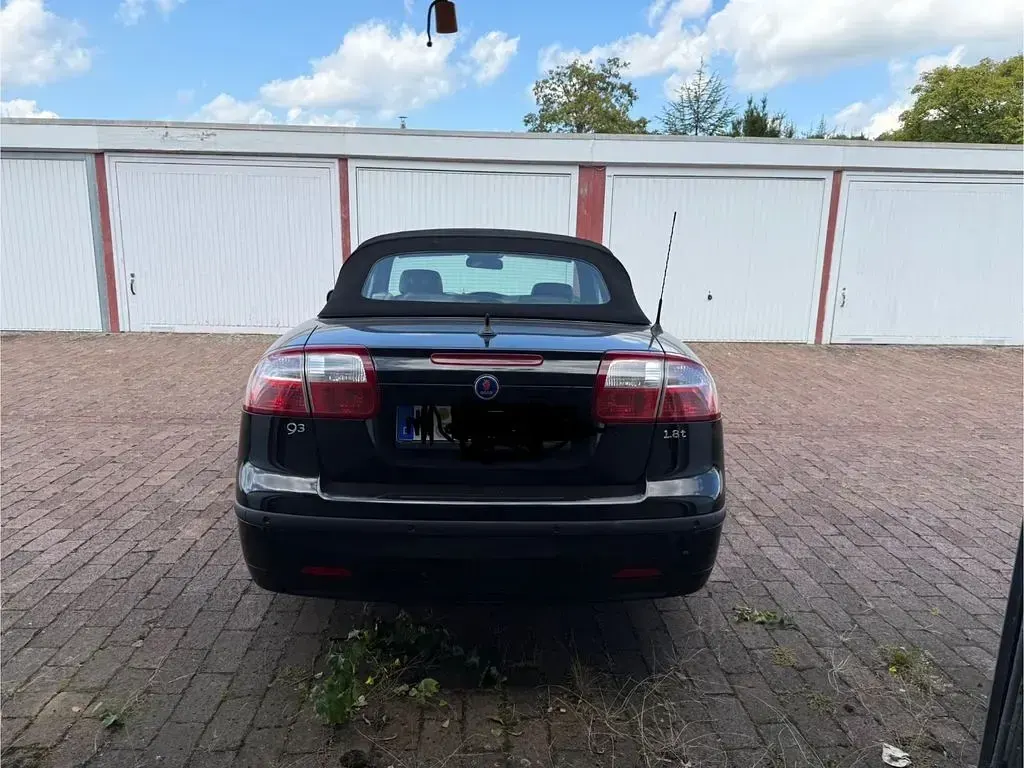 Gebraucht Saab 9-3 Cabriolet Vector 150 PS (110 kW) 2004 Schwarz Cabrio