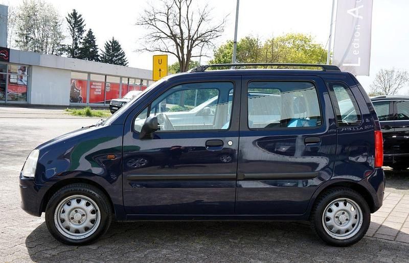 Occasion Opel Agila Comfort 75 ch (55 kW) 2001 Bleue Monospace