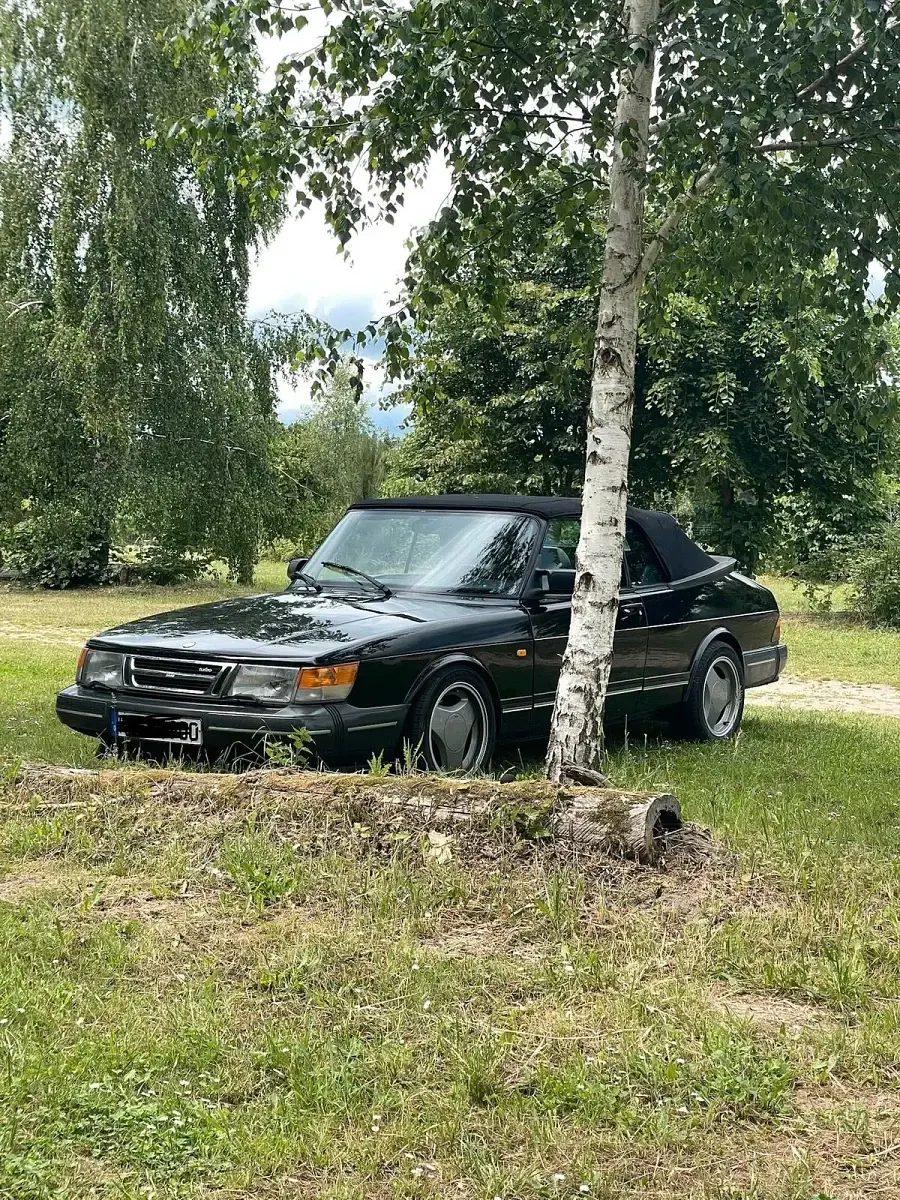 Gebraucht Saab 900 Cabriolet 160 PS (117 kW) 1990 Schwarz Cabrio