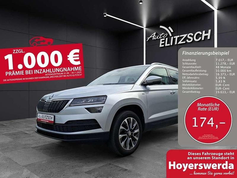 Brilliantsilber metallic Gebraucht 2020 Skoda Karoq Ambition SUV | 23.390 € (Fairer Preis) - Bild 1/3
