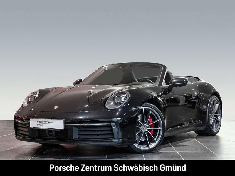 Schwarz Gebraucht 2021 Porsche 911 Carrera 4S Cabriolet Cabrio | 137.880 € (Superpreis) - Bild 1/4