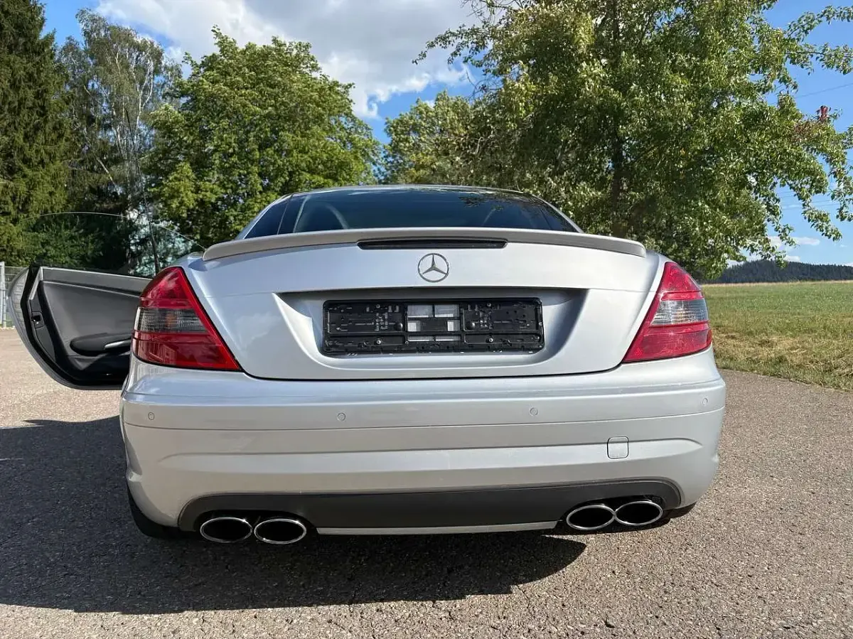 Gebraucht Mercedes SLK55 AMG AMG 360 PS (264 kW) 2005 Silber Cabrio