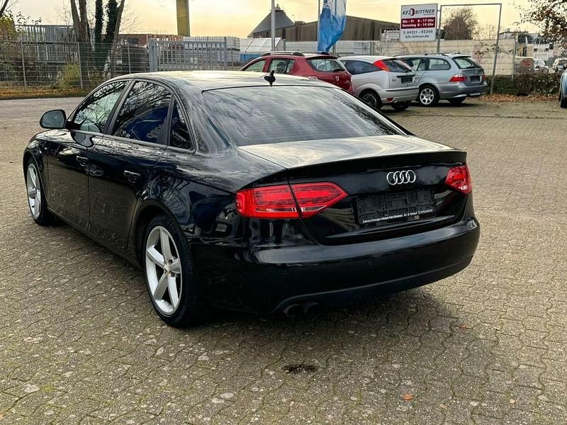 Gebraucht Audi A4 S-line plus 160 PS (117 kW) 2008 Schwarz Limousine