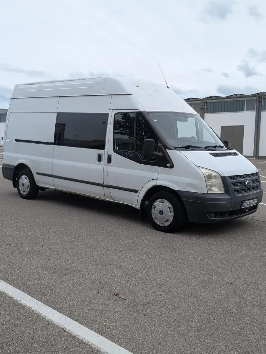Gebraucht Ford Transit 101 PS (74 kW) 2013 Weiß Van / Kleinbus