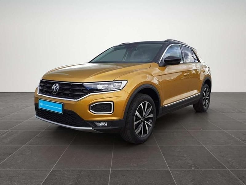 Gebraucht VW T-Roc Style 150 PS (110 kW) 2021 Kurkumagelb metallic SUV