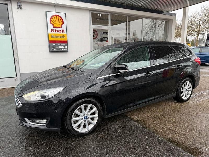 Gebraucht Ford Focus Titanium 150 PS (110 kW) 2018 Schwarz Limousine