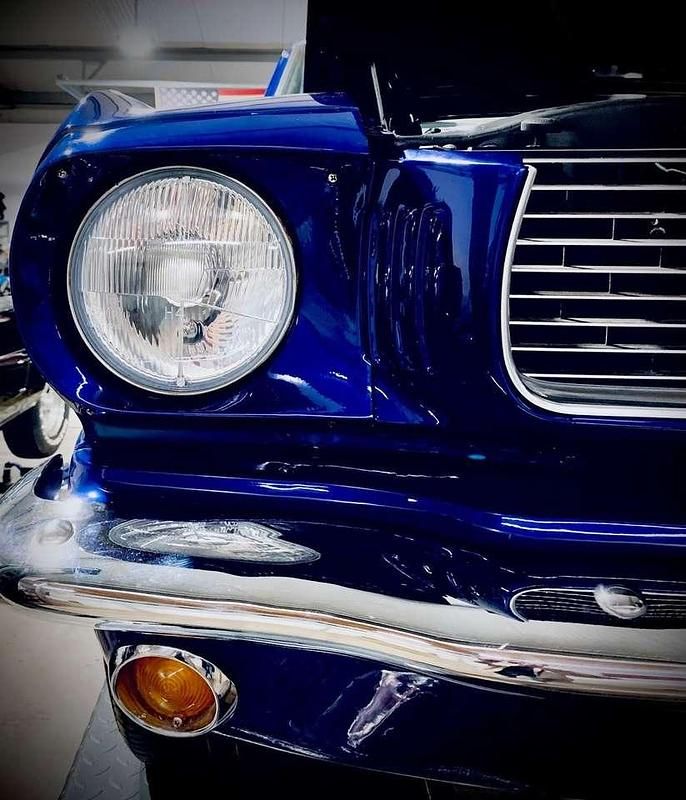 Blau Gebraucht 1966 Ford Mustang Coupé | 25.500 € - Bild 1/4