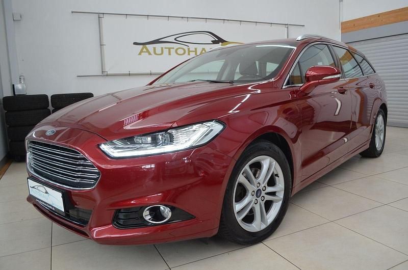 Rot Gebraucht 2015 Ford Mondeo Titanium Kombi | 10.999 € (Fairer Preis) - Bild 1/4
