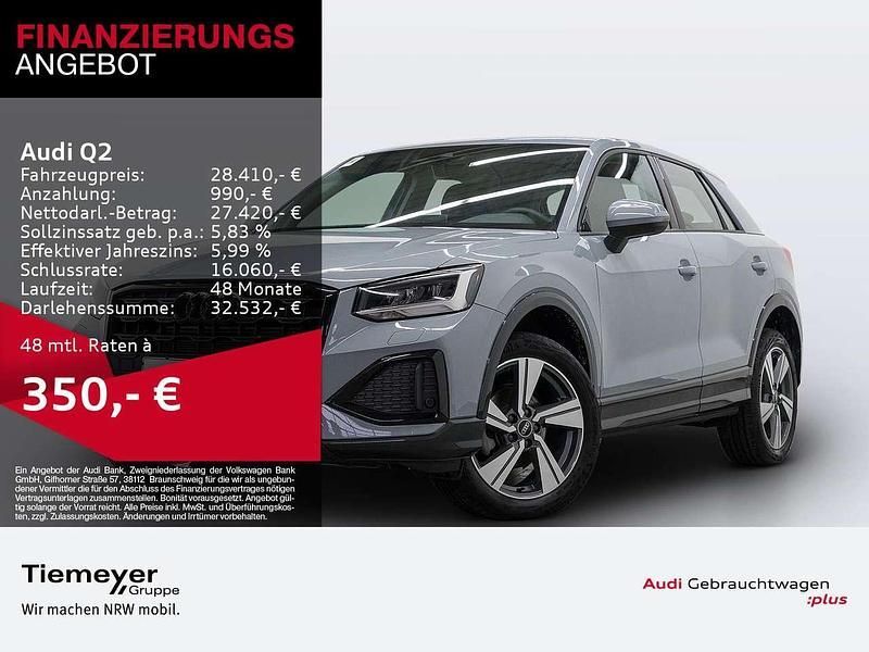 Grau Gebraucht 2023 Audi Q2 Advanced SUV | 28.410 € (Fairer Preis) - Bild 1/4