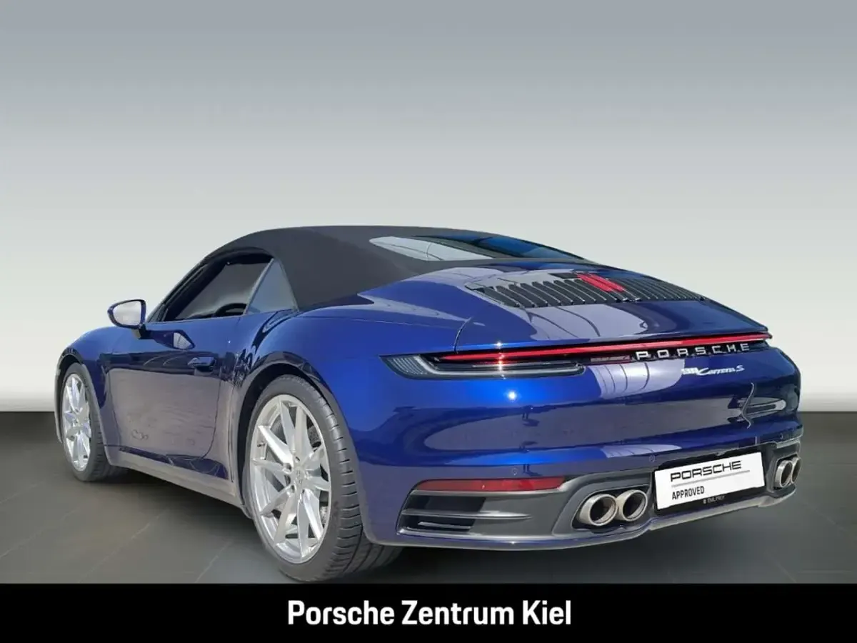 Gebraucht Porsche 911 Carrera S Cabriolet 450 PS (330 kW) 2019 Blau Cabrio