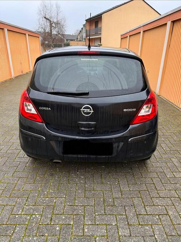 Gebraucht Opel Corsa 69 PS (50 kW) 2012 Schwarz Kleinwagen