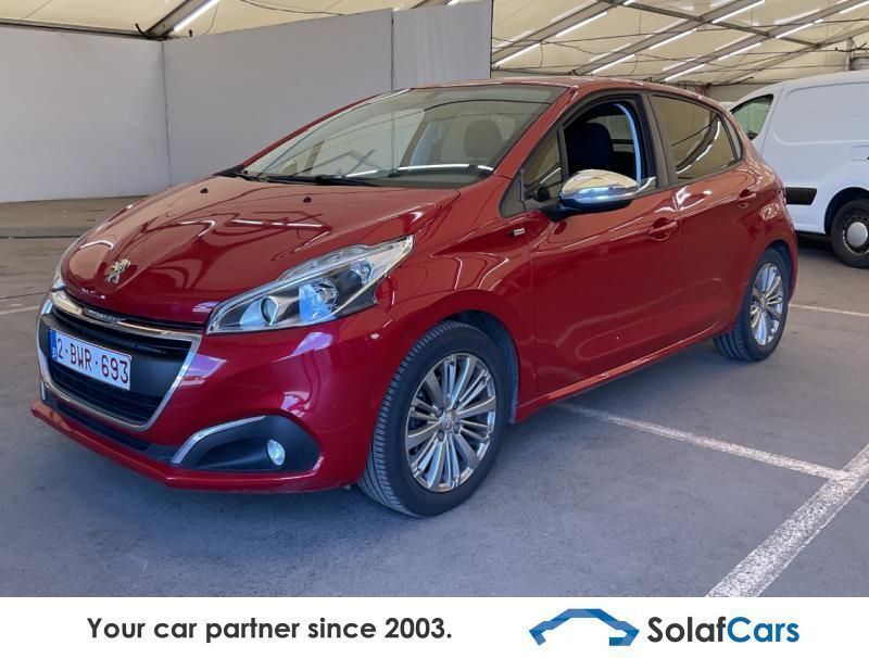 Rot Gebraucht 2017 Peugeot 208 Style Kleinwagen | 5.700 € (Superpreis) - Bild 1/4