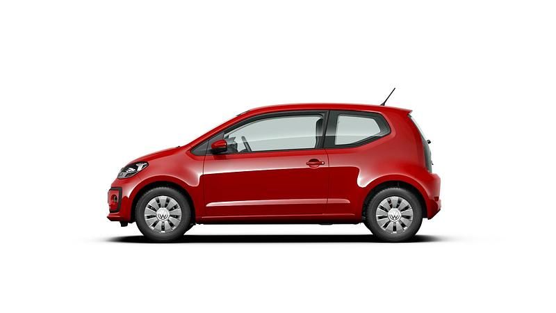 Gebraucht VW up! move up! 75 PS (55 kW) 2019 Rot Kleinwagen